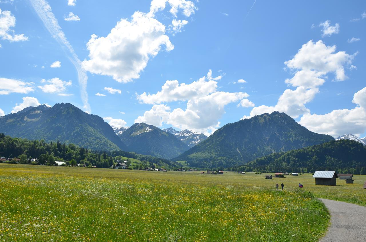 Hotel Cafe Fuggerhof Oberstdorf Exterior foto